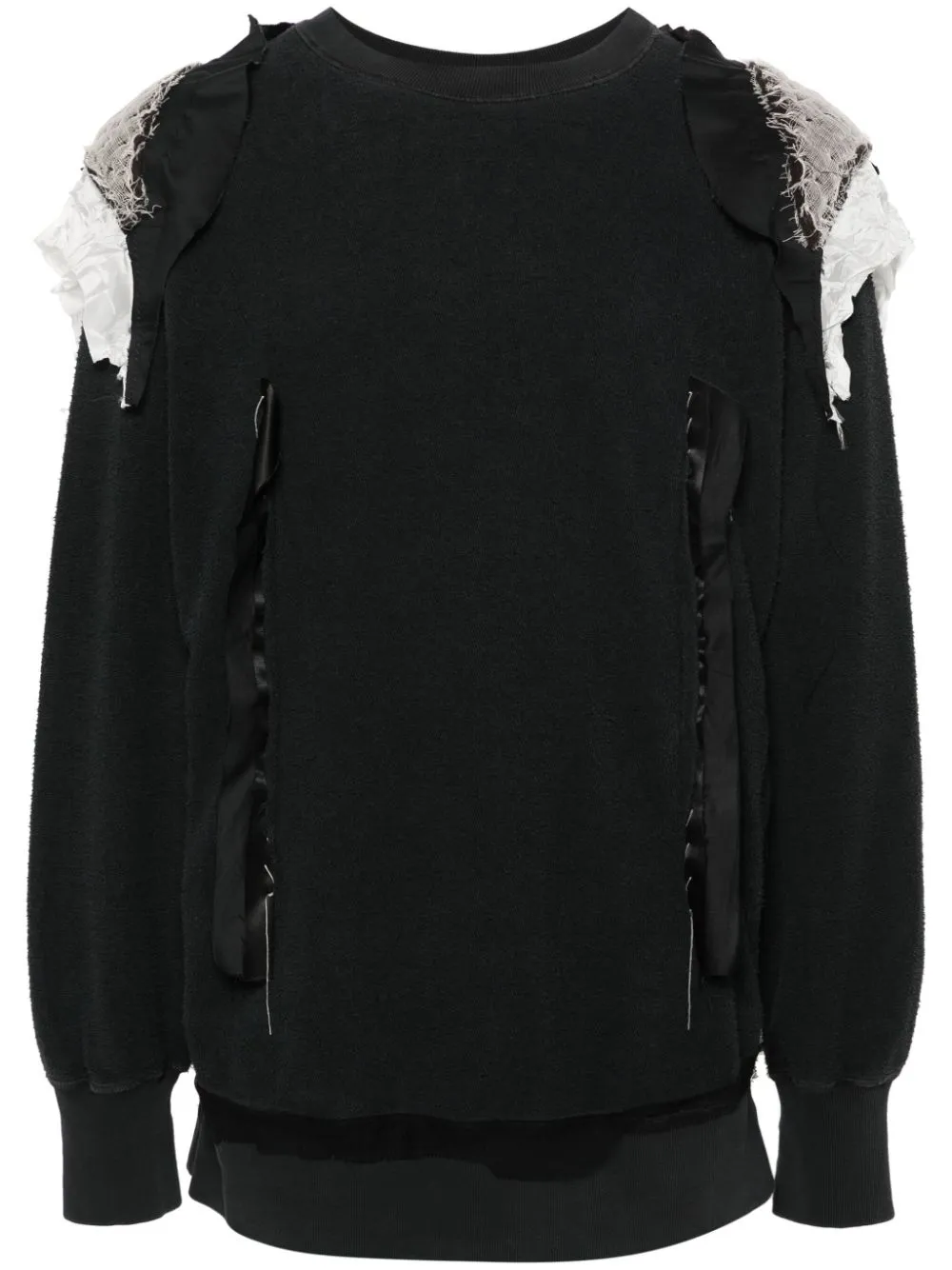 Maison Margiela terry-cloth patchwork sweatshirt | Eraldo.com UK