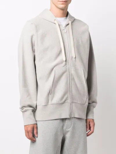 grey drawstring hoodie