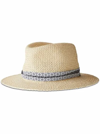 André straw trilby hat | Maison Michel 