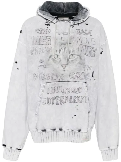 Maison MIHARA YASUHIRO bleached hoodie | Eraldo.com CN 