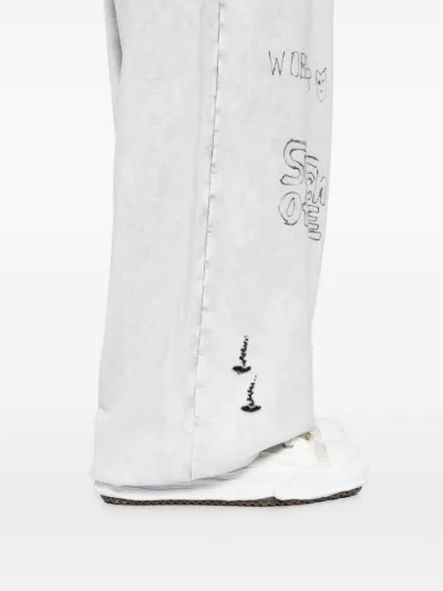 Maison MIHARA YASUHIRO distressed sweat pants | Eraldo.com US