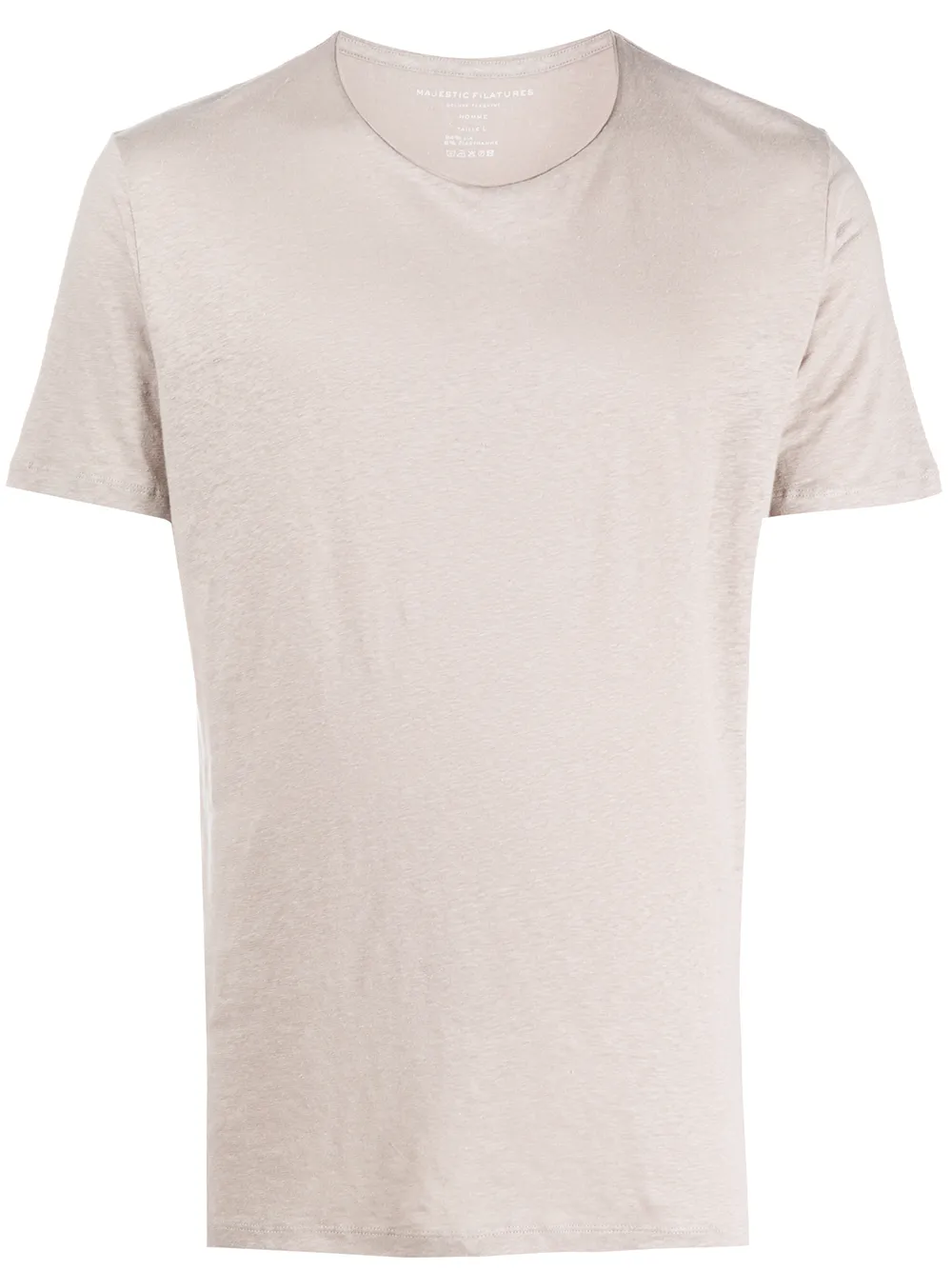 plain beige t shirt