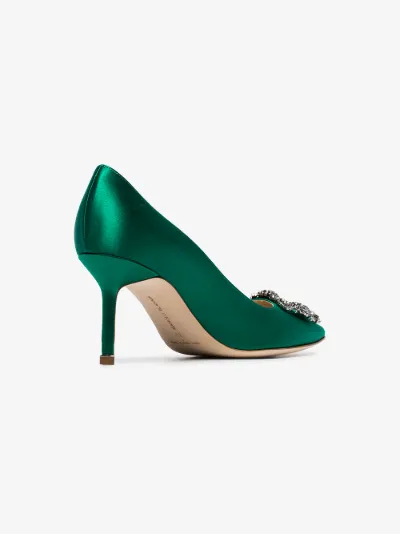 manolo blahnik green