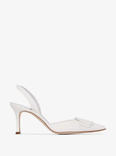 manolo blahnik slingback pumps