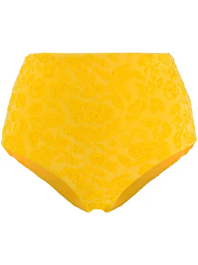 mara hoffman high waisted bikini