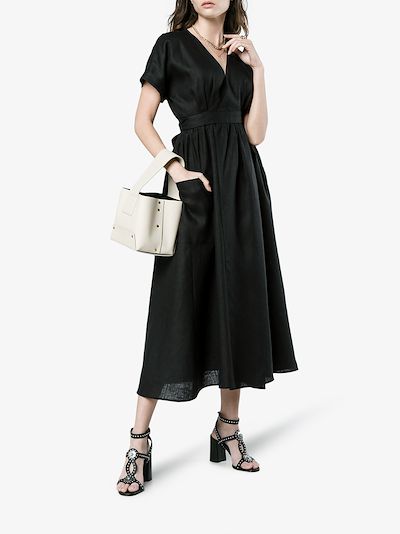 Ingrid Wrap Midi Dress展示图