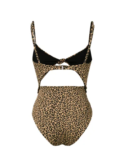 Mara hoffman leopard one piece online