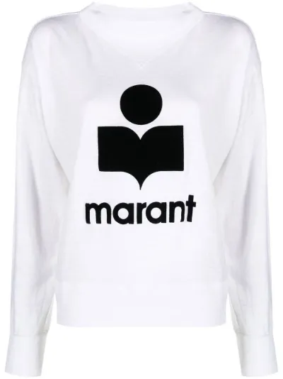 MARANT ETOILE Kilsen logo print T shirt Eraldo YE