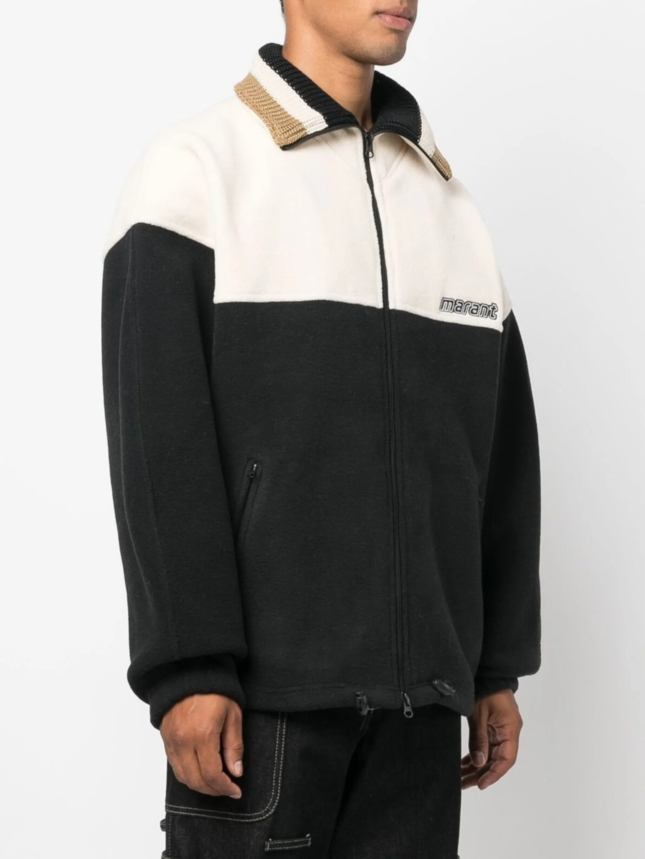 【訳あり】 MARANT NF Eraldo.com | jacket fleece colour-block Maltih トップス