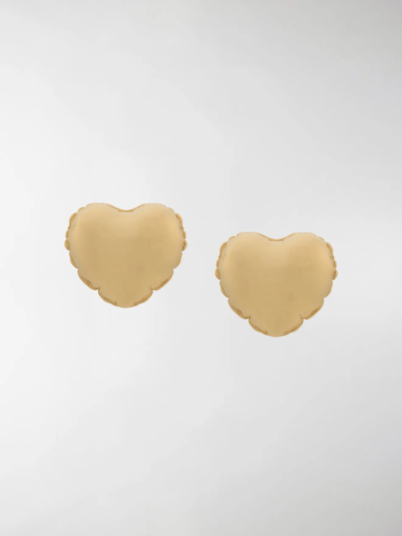 ■MARC JACOBS■ Balloon Heart EarringsAntique Rose Gold MBEC Marc Jacobs Balloon Heart Earrings | Pink | FARFETCH