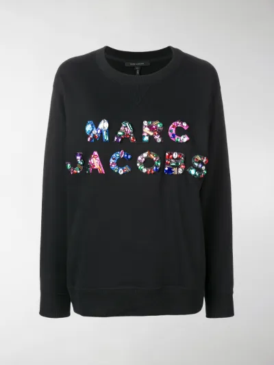 Marc jacobs embellished sweatshirt Clearance
