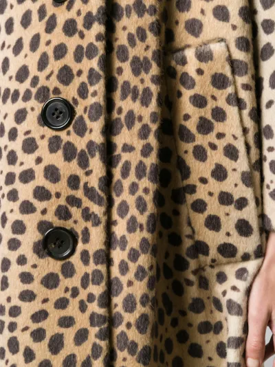 costes leopard blazer