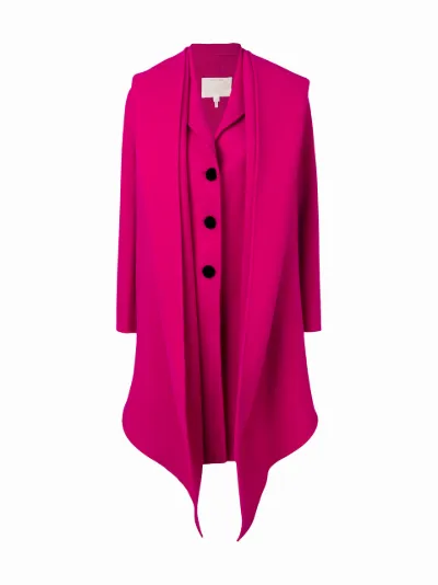 marc jacobs notch collar coat