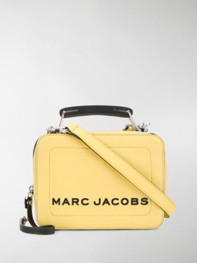 marc jacobs box bag yellow