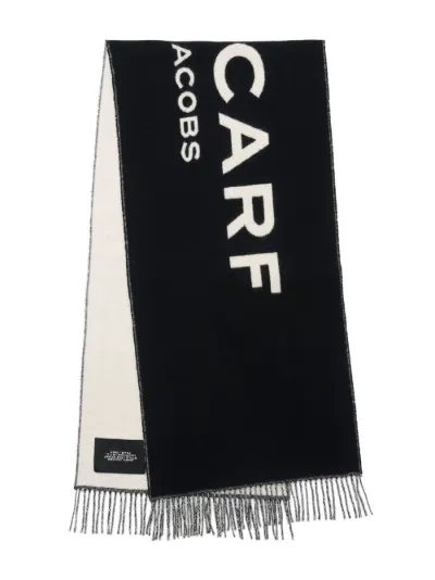 スカーフ Marc Jacobs The Monogram Knit Scarf Marc Jacobs The Monogram Knit Scarf | Grey | FARFETCH JO