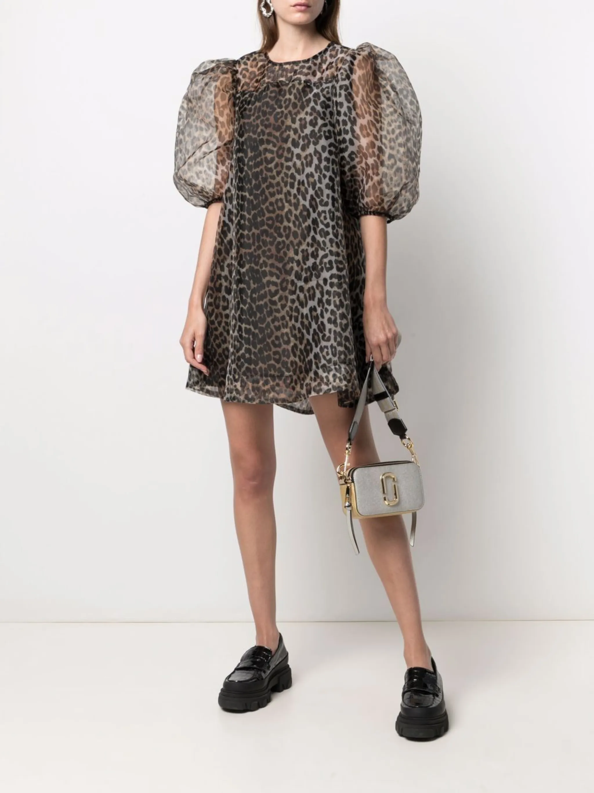 The Snapshot metallic crossbody bag Marc Jacobs