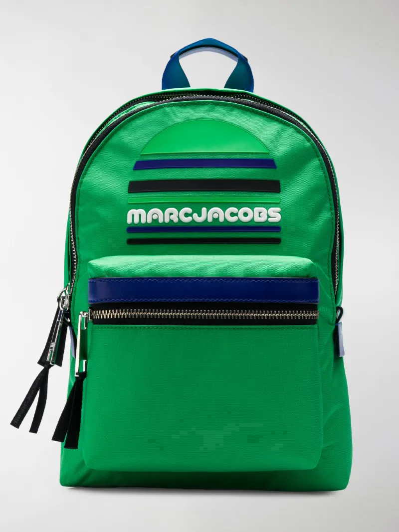 Marc Jacobs Zaino con logo e zip verde | MODES