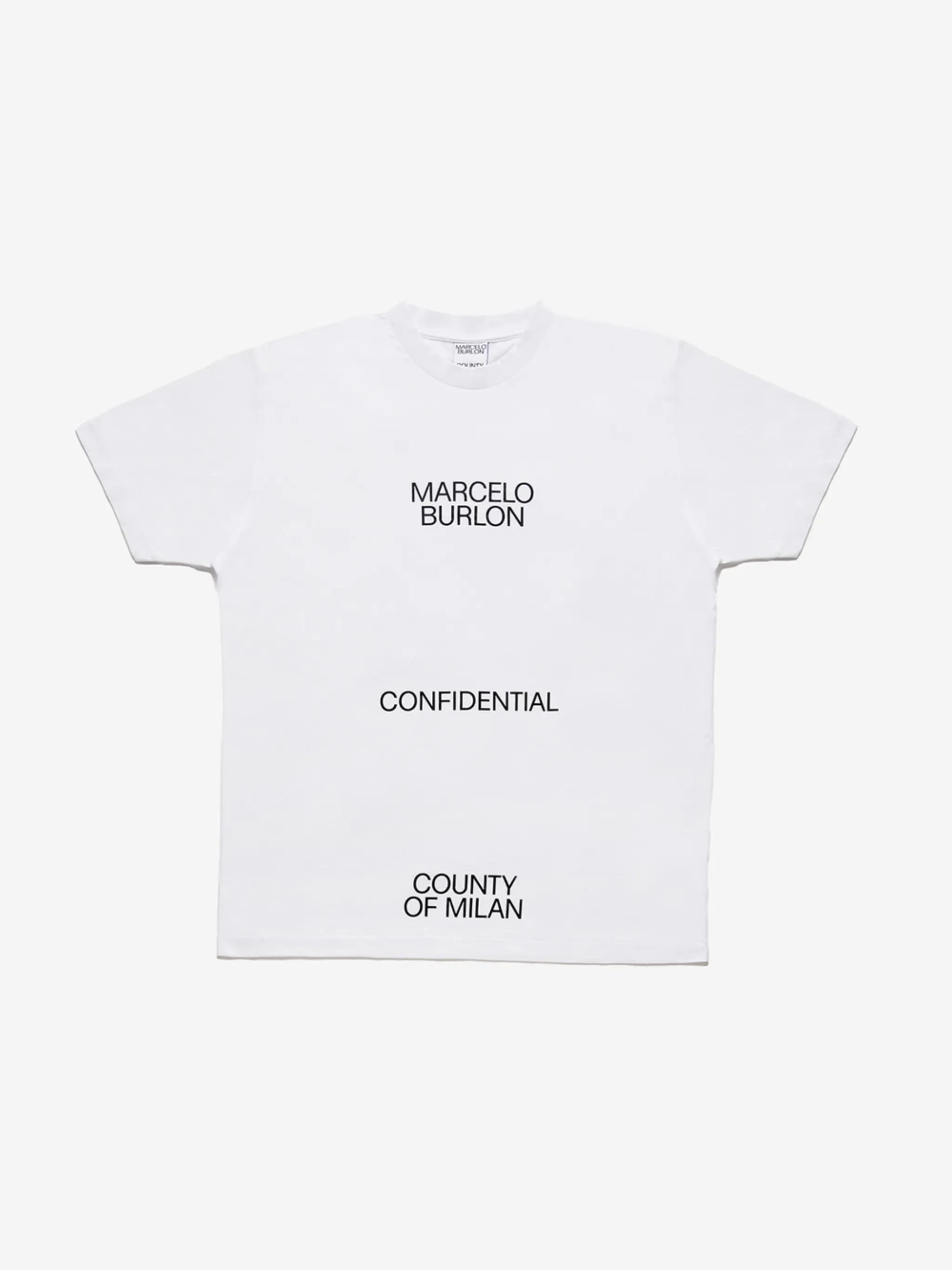 0110 WHITE BLACK WHITE BLACK Natural (Veg)->Paper CONFIDENTIAL INTERNATIONAL BUNDLE from Marcelo Burlon County of Milan.