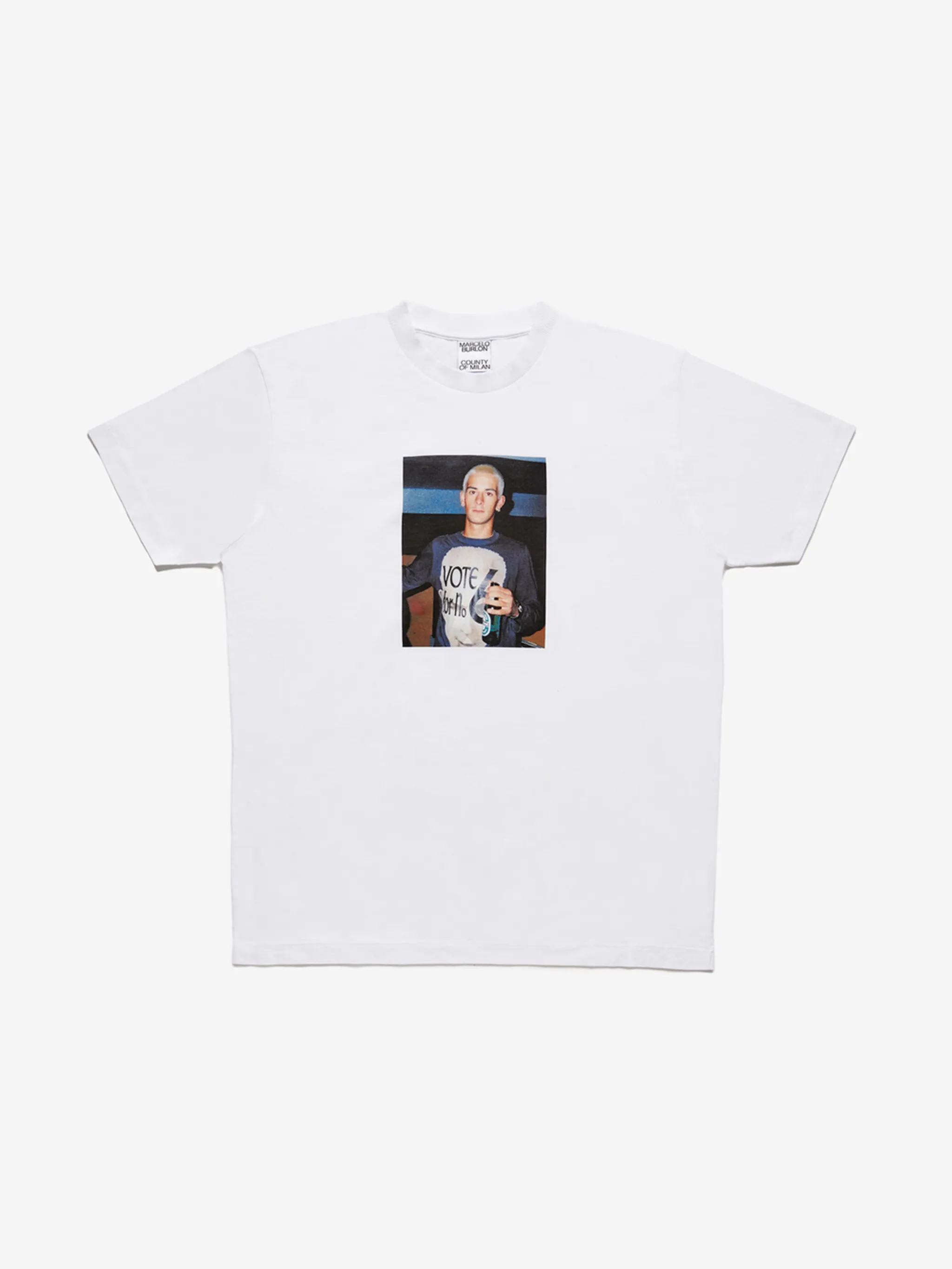 0110 WHITE BLACK WHITE BLACK Natural (Veg)->Paper CONFIDENTIAL ITALIAN BUNDLE from Marcelo Burlon County of Milan.