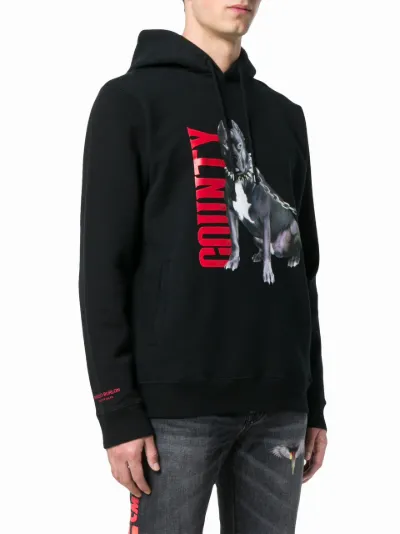 Marcelo burlon outlet dogo hoodie