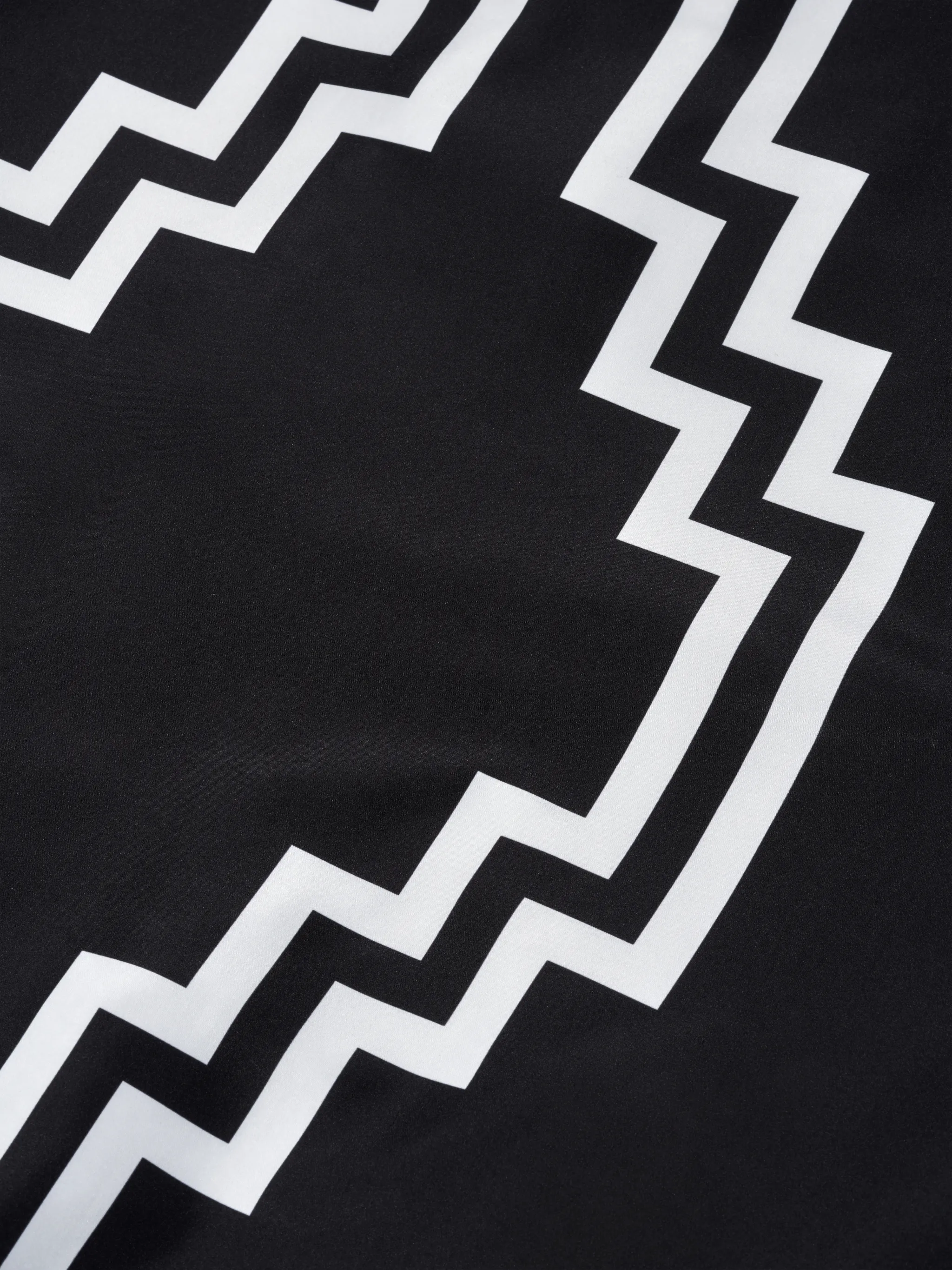 Black cotton-blend embroidered logo bomber jacket from Marcelo Burlon County of Milan featuring embroidered logo at the chest, logo print to the rear, front zip fastening, long sleeves and elasticated hem.