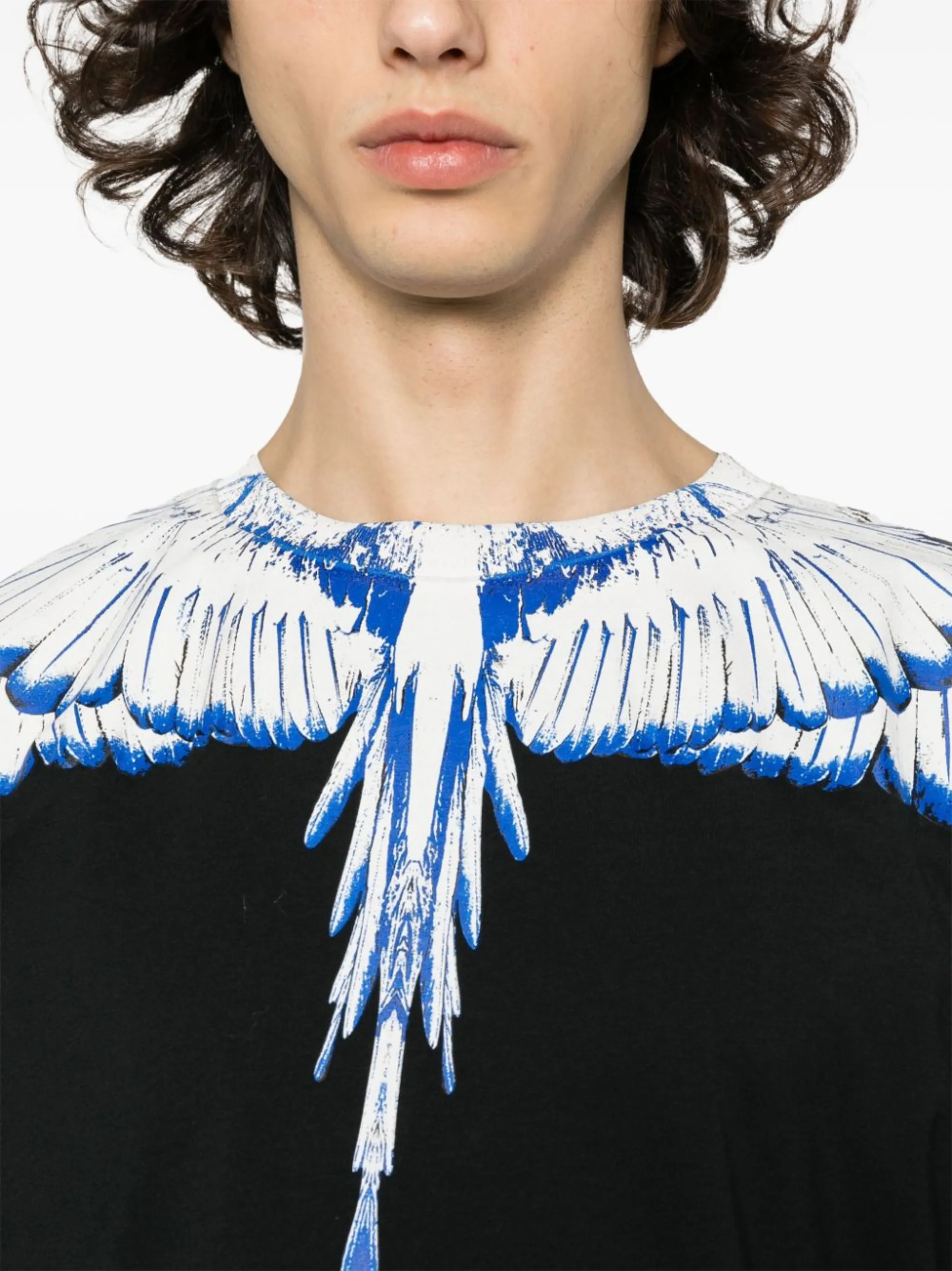Marcelo Burlon County Of Milan Tempera Cross-print T-shirt