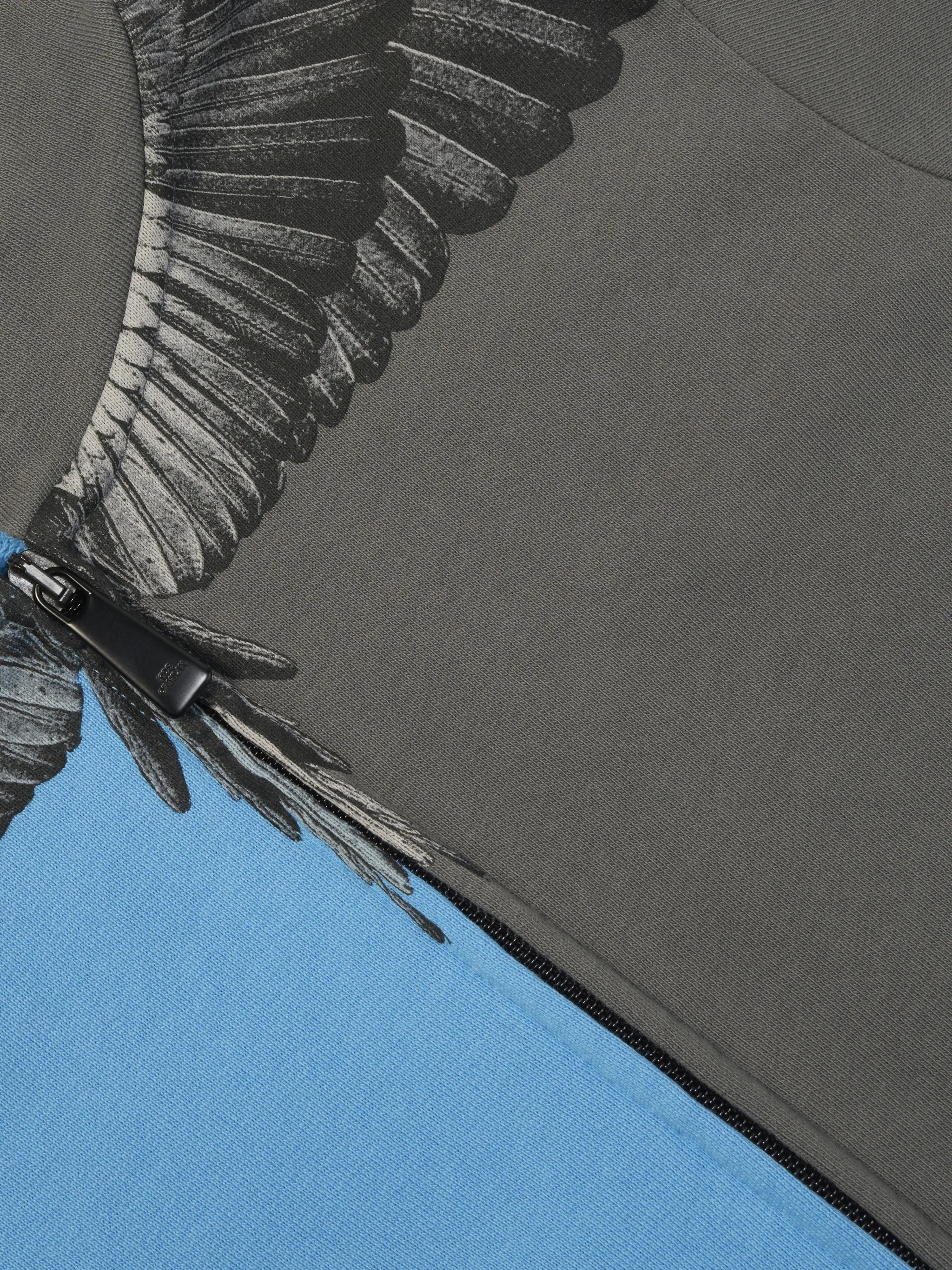 BLACK WINGS BICOLOR SWEATSHIRT