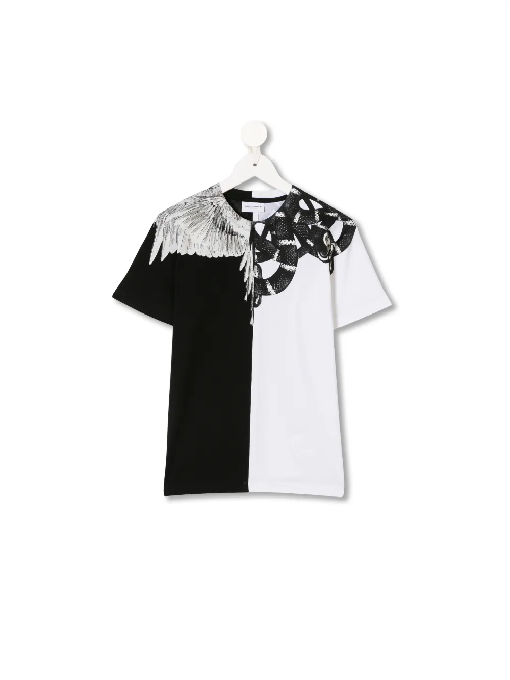 marcelo burlon snake wing tee