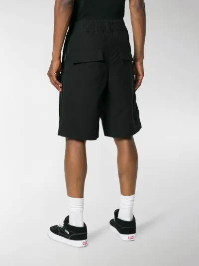 Marcelo Burlon County of Milan Pantaloni corti con coulisse nero | MODES