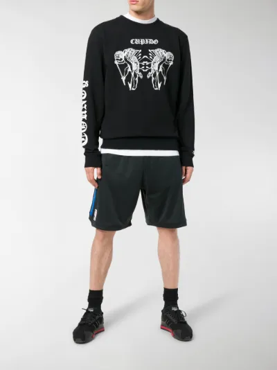 Marcelo Burlon County of Milan Pantaloni corti sportivi NBA nero | MODES