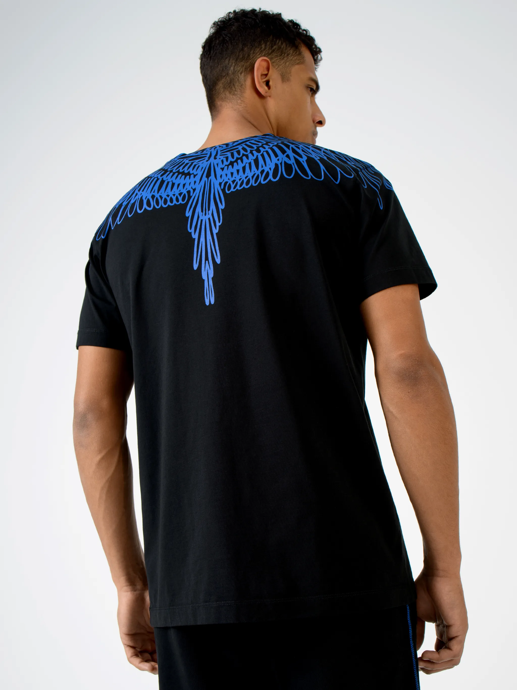 1045 BLACK BLUE Natural (Veg)->Cotton Mock Item Test Order - To Delete from Marcelo Burlon County of Milan.