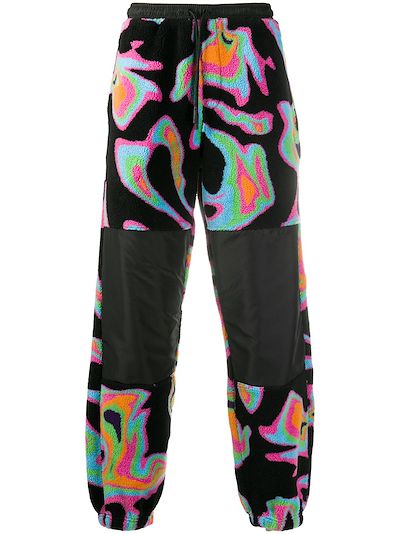 printed track pants