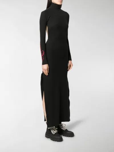 polo neck jumper dress