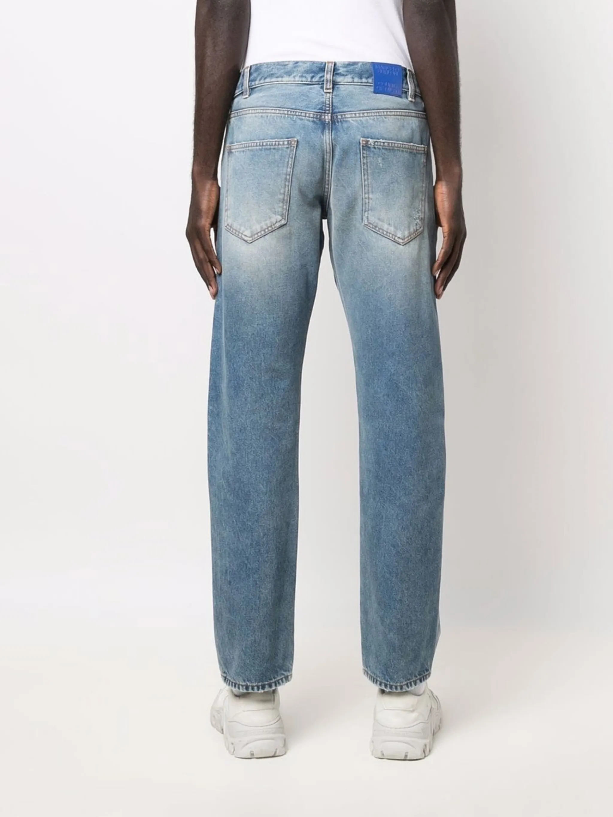 Marcelo Burlon County of Milan straight-leg denim jeans
