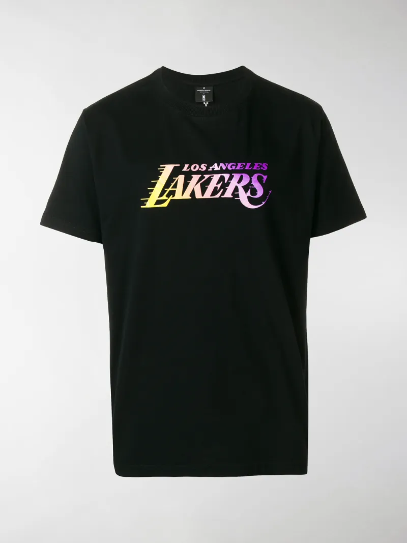 Marcelo Burlon County of Milan T-shirt Los Angeles Lakers nero | MODES