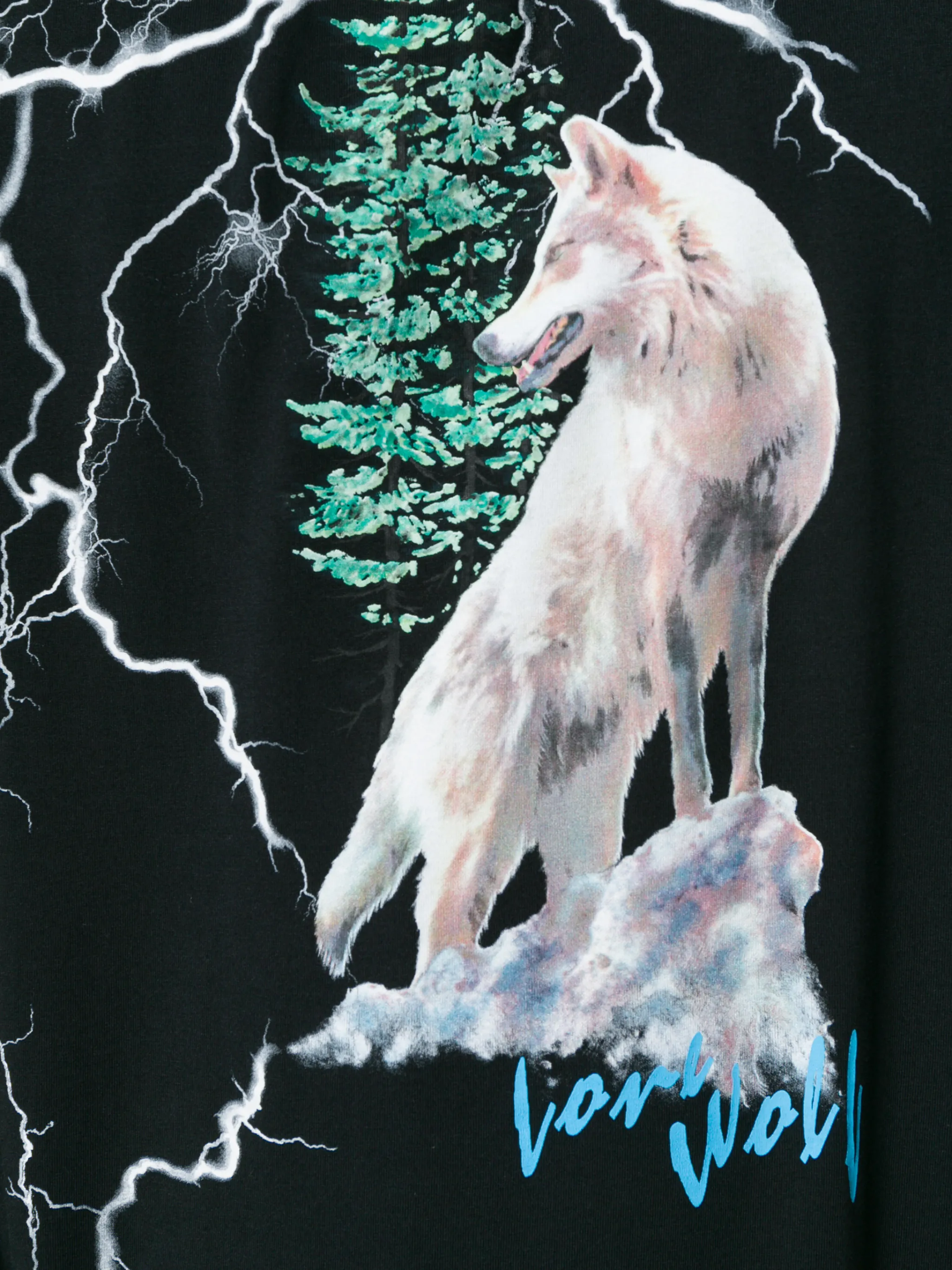 Marcelo burlon t shirt lupo on sale