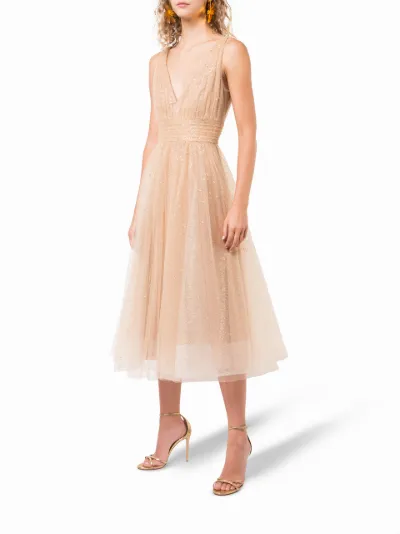 Marchesa notte long deals empire line dress