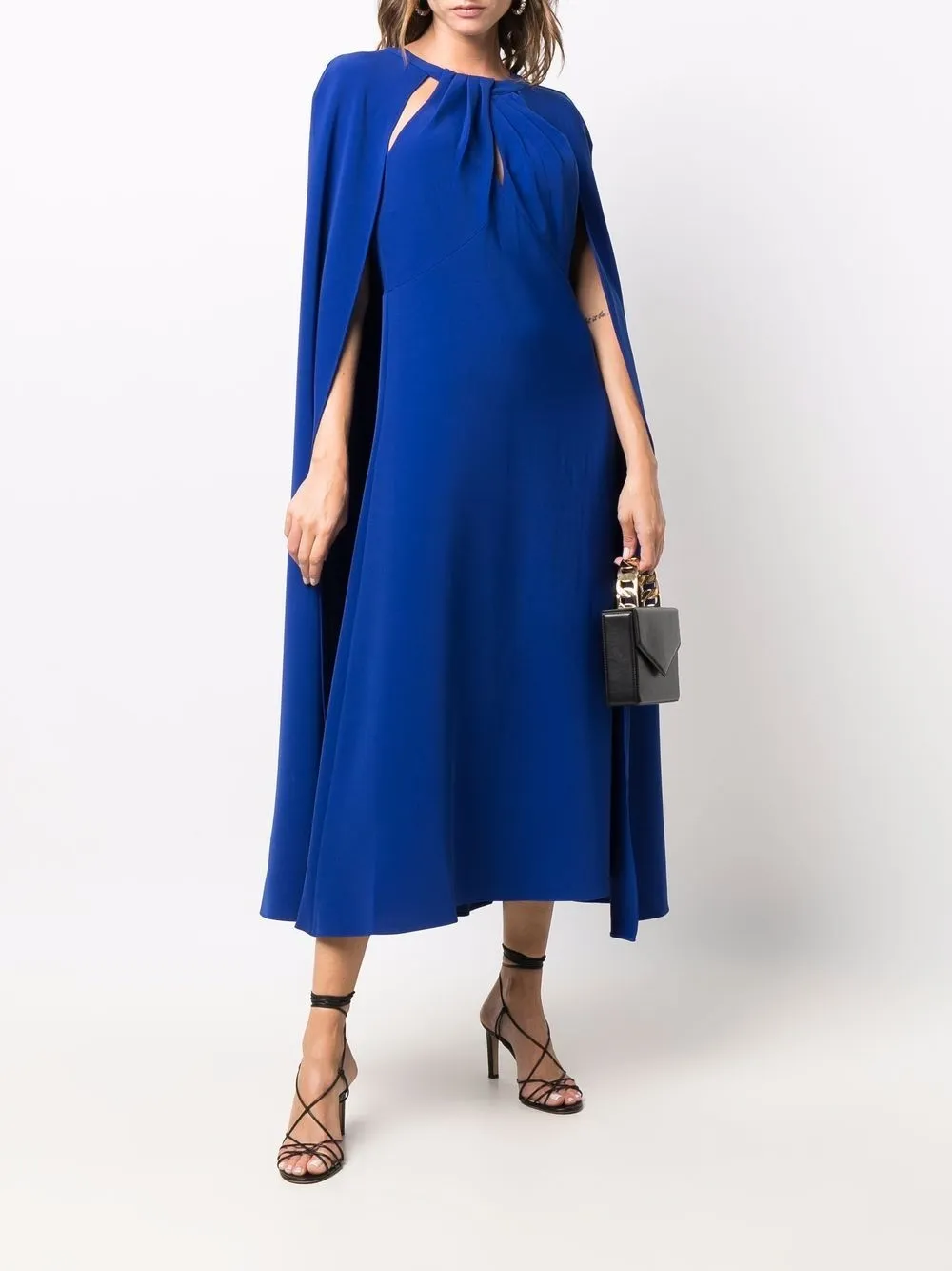 Cape effect outlet gown