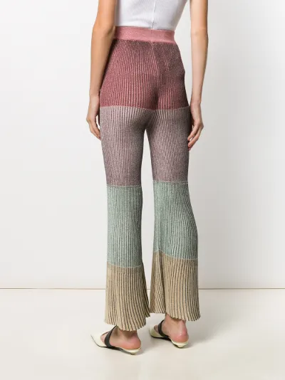 cropped flared trousers | Marco De 