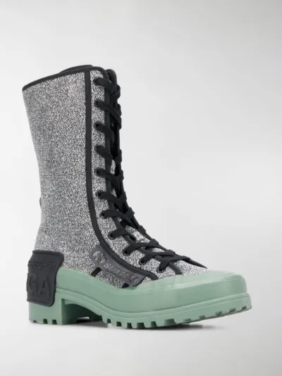 superga black glitter