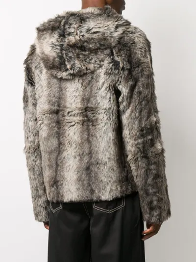 【スーパーセール】 Serre Marine faux-fur US Eraldo.com | jacket hooded ジャケット・アウター