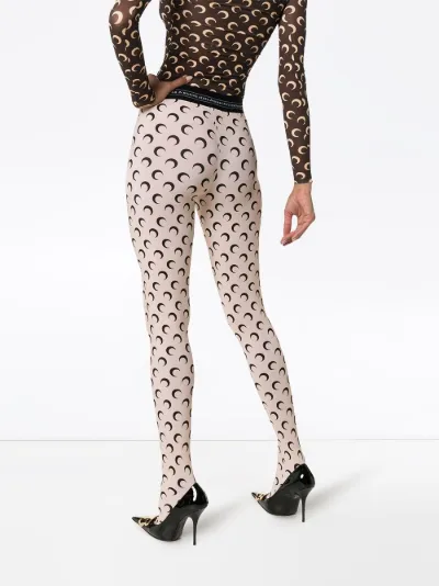 moon print leggings