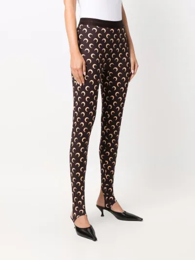 moon print leggings
