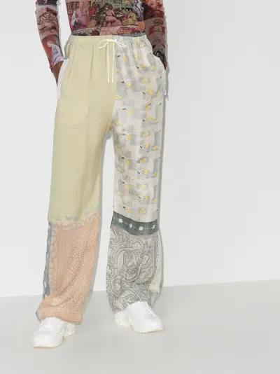 silk trousers