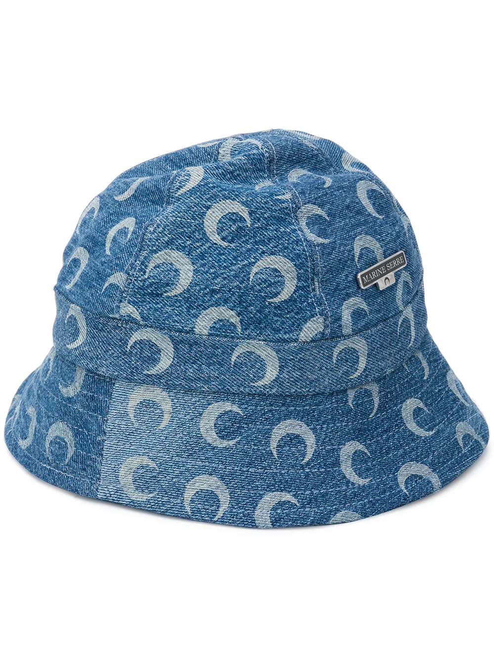 Regenerated denim bucket hat | Marine Serre | Eraldo.com US