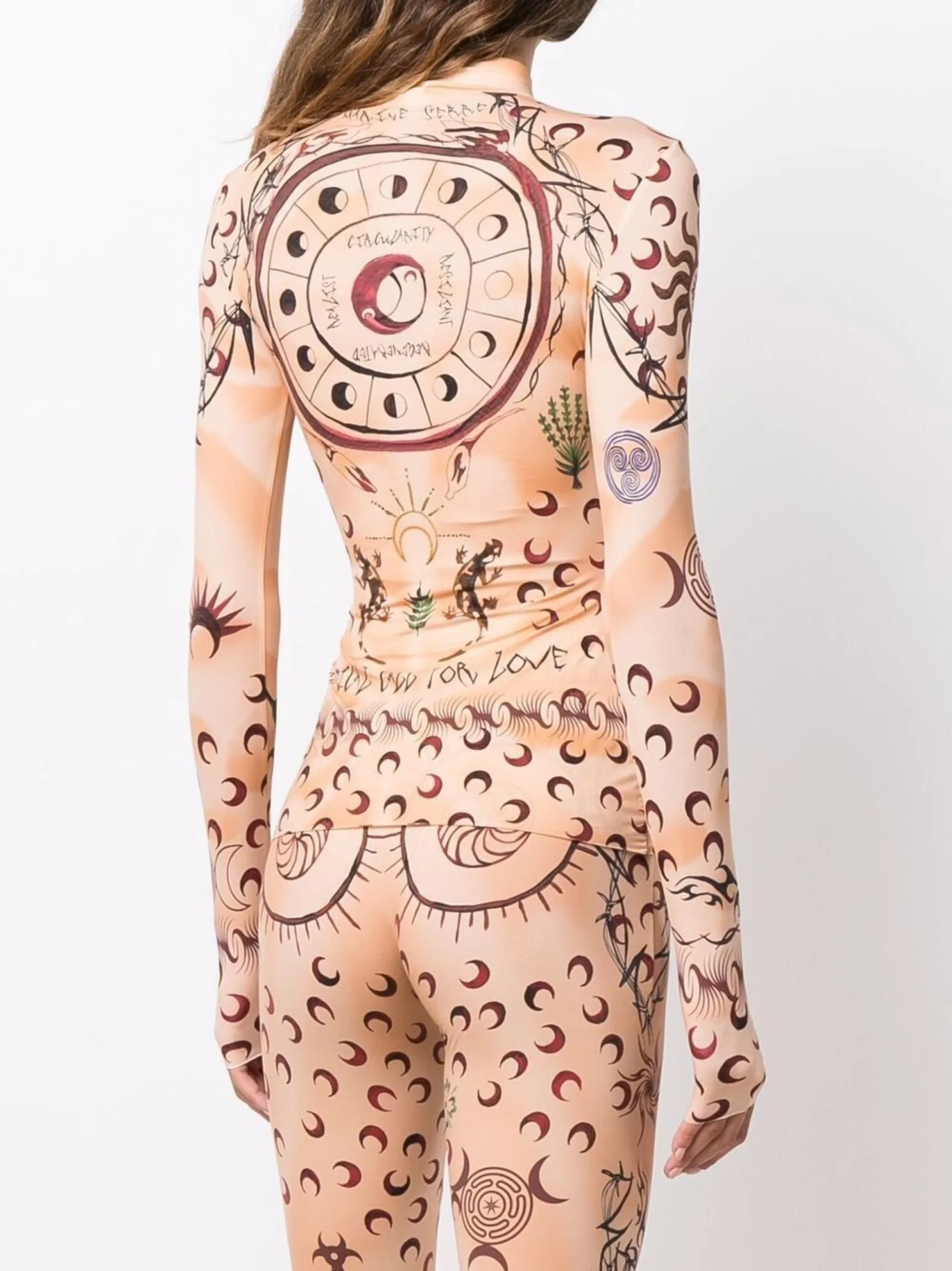 isxnot tatoo tops セカンドスキン MARINE SERRE｜ファッション