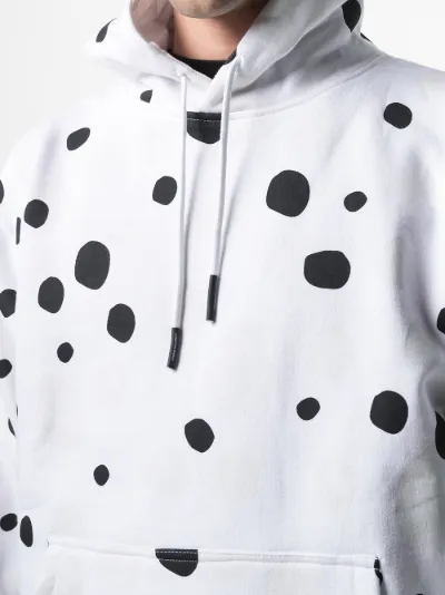 MARKET dalmatian spot print hoodie Eraldo AU