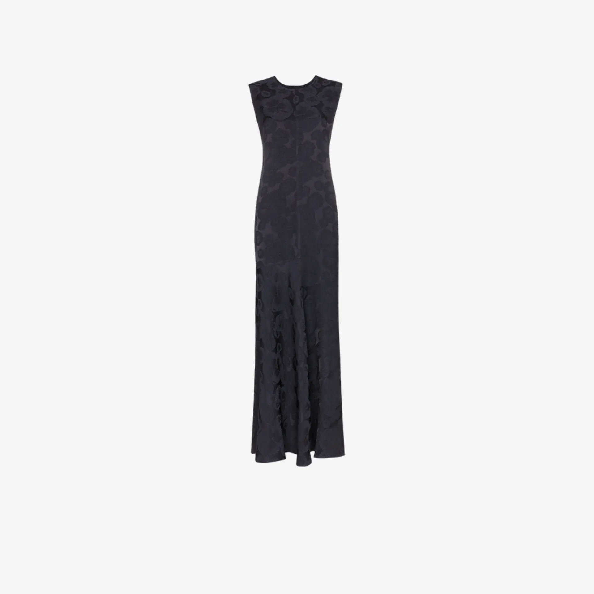 jacquard maxi dress