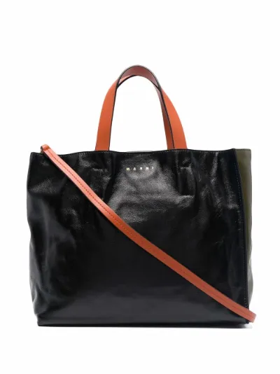 marni leather tote