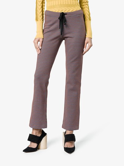 Marni flared track trousers | Browns